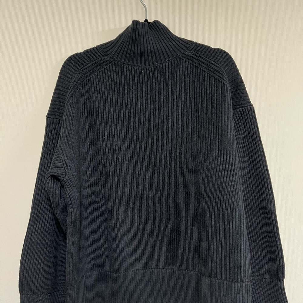 Everlane Organic Cotton Ribbed Turtleneck Sweater